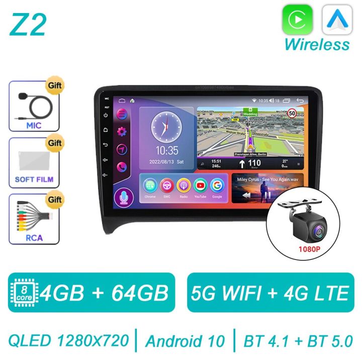 ระบบนำทาง-gps-carplay-สำหรับ-audi-tt-mk2-8j-2006-2014รถยนต์วิทยุ-android-ระบบนำทาง-gps-เครื่องเล่นภาพเคลื่อนไหวหลายชนิดสัมผัสหน้าจออัตโนมัติสเตอริโอ-qled