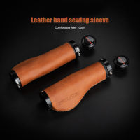 GUB G-611 Mountain Bike Handlebar Cover Handle Cowhide Ox Horn Ergonomic Leather Grips Bar Cover Riding Bicycle Accessories