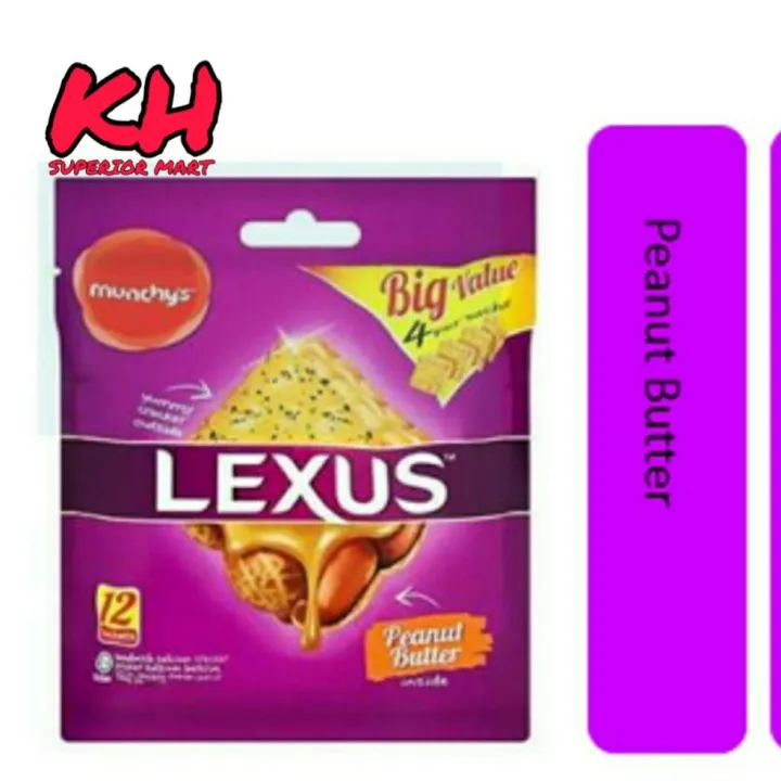 Munchy's Lexus Peanut Butter Sadwich (456g) Lazada