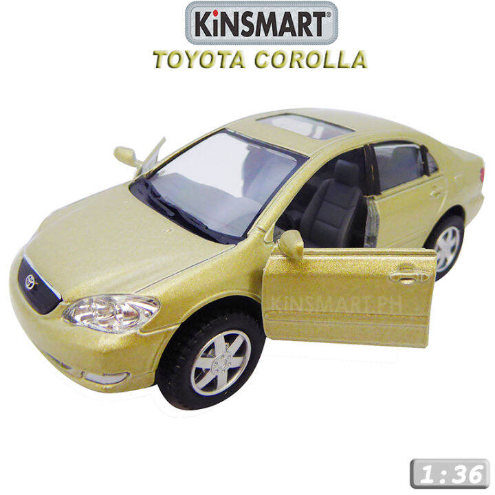 Kinsmart 1:36 Toyota Corolla Diecast Collectible Model Toy Cars RIC ...