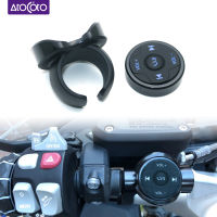 Universal Bluetooth Motorcycle Bike Steering Wheel Wireless Remote Control Music Play for IOS Handsfree Phone Car Kit