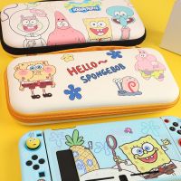 เคสโทรศัพท์แบบพกพาลายการ์ตูนน่ารักกระเป๋าเก็บของที่เข้ากันได้กับนินเท็นโดสวิตช์ OLED/Lite เปลือกแข็งปกป้องเคสการ์ดเกมกันน้ำกันตกกระเป๋าเคสพกพาคอนโซลและอุปกรณ์เสริม