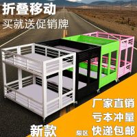 [COD] Stall trolley store dump supermarket flower cart shelf folding sales cabinet display stand wholesale