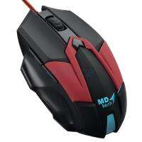 MD-TECH เมาส์ USB Optical Mouse (BC-99) Black/Red