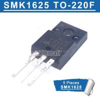 5ชิ้น SMK1625 SMK 1625 TO220F SMK1625F 16A TO-220F 250V N-Channel ทรานซิสเตอร์ใหม่แบบดั้งเดิม MOSFET