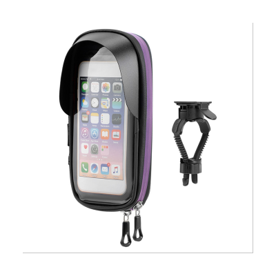 Waterproof Bike Phone Mount Bag Bike Phone Mount Bag Motorcycle Handlebar Phone Holder Stand for Mobile Cell Phones