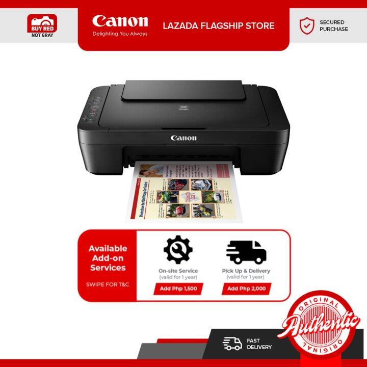 Canon MG3070S Multi Function Color Printer Print / Scan / Copy / WiFi