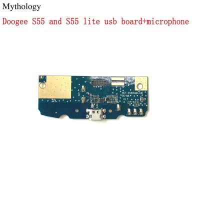 For Doogee S55 S55 lite USB Board Flex Cable Dock Connector Microphone Octa Core 5.5 Mobile Phone Charger Circuits