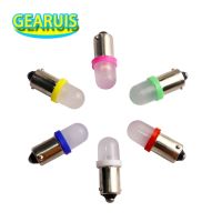 100Pcs AC 6.3V 6V T4W BA9S #44 #47ไฟ Led Non Polar เลนส์นมพินบอลเกมเครื่อง Led หลอดไฟสีขาวสีแดงสีฟ้าสีเหลืองสีส้ม