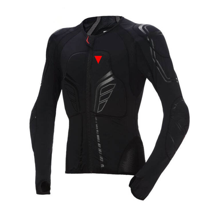 mj-moto-ใหม่-quick-drying-men-รถจักรยานยนต์เกราะเต็มตัวป้องกันแจ็คเก็ตสีดำ-biker-motocross-เสื้อผ้าแข่งรถชุด-soft-moto-ขี่สำหรับเต่าแจ็คเก็ต-m-2xl-กลับไหล่ป้องกัน