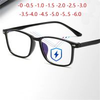 Fashion Mens Women Unisex Myopia Glasses Nearsighted Eyewear with Blue Coated 0 1 1.5 2 2.5 3 3.5 4 4.5 5 5.5 6.0