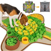 Large Dogs Snuffle Mat Pet Leak Food Anti Choking Mat Cat Dog Training Blanket Nose Work Toy Pet Slowing Feeding Intelligence Ma Toys