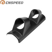 Cnspeed มาตรวัดความเร็วรถยนต์ฝักด้านซ้าย2 "52มม. สีดำฝักเสา2รูมาตรวัดความเร็วรถยนต์หูจับด้านคนขับ Yc100579 Gaugepilliar