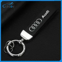 Ciscos หนัง พวงกุญแจรถยนต์ ที่ใส่กุญแจรถยนต์ ของแต่งรถ สำหรับ Audi R8 A1 A5 TT Q5 Q3 A3 RS5 A6 A4