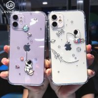 [Chaoke digital branch] Lovebay เคสกันกระแทกนักบินอวกาศสุดสร้างสรรค์สำหรับ iPhone 13 12 11 Pro Max X XR XS Max 7 8 Plus 12 13 Mini การ์ตูนน่ารัก Fundas