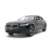 1:32 VOLVO S90 Alloy Car Model Diecasts &amp; Toy Vehicles Metal Car Model Sound Light Toys For Childrens Boy Collection Car Gifts