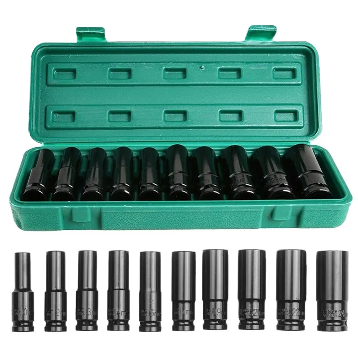 [DE69] 824mm Pneumatic Socket Set 1/2 Impact Wrench Head Long