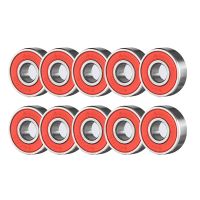 【CW】 10PCS 8x22x7mm ABEC 9 608 2RS Roller Skate Wheel Bearing Anti rust Skateboard Wheel Bearing Solid And Durable