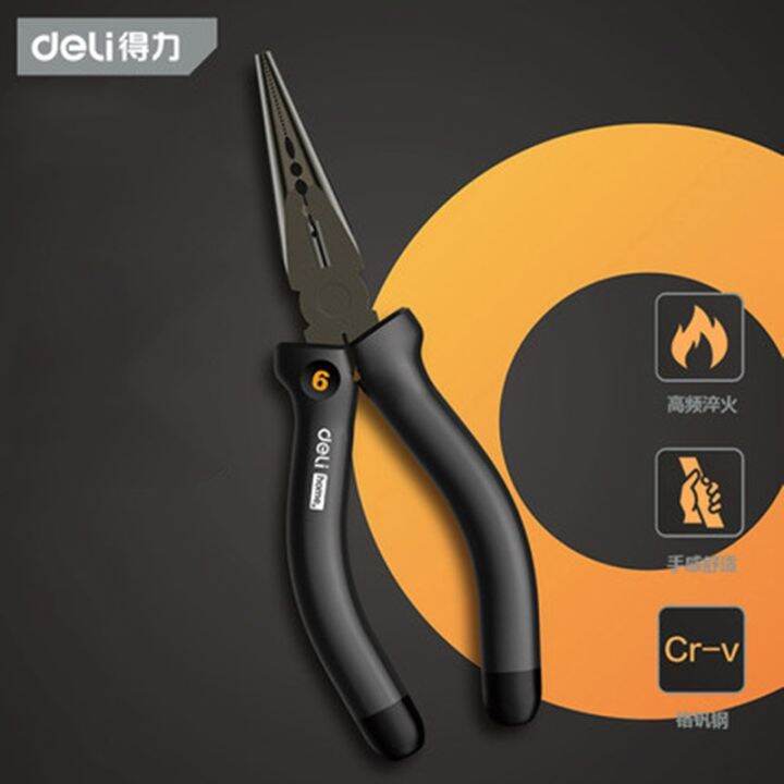 yf-pliers-6-8-inch-wire-multifunctional-eccentric-labor-saving-household-manual-stripping