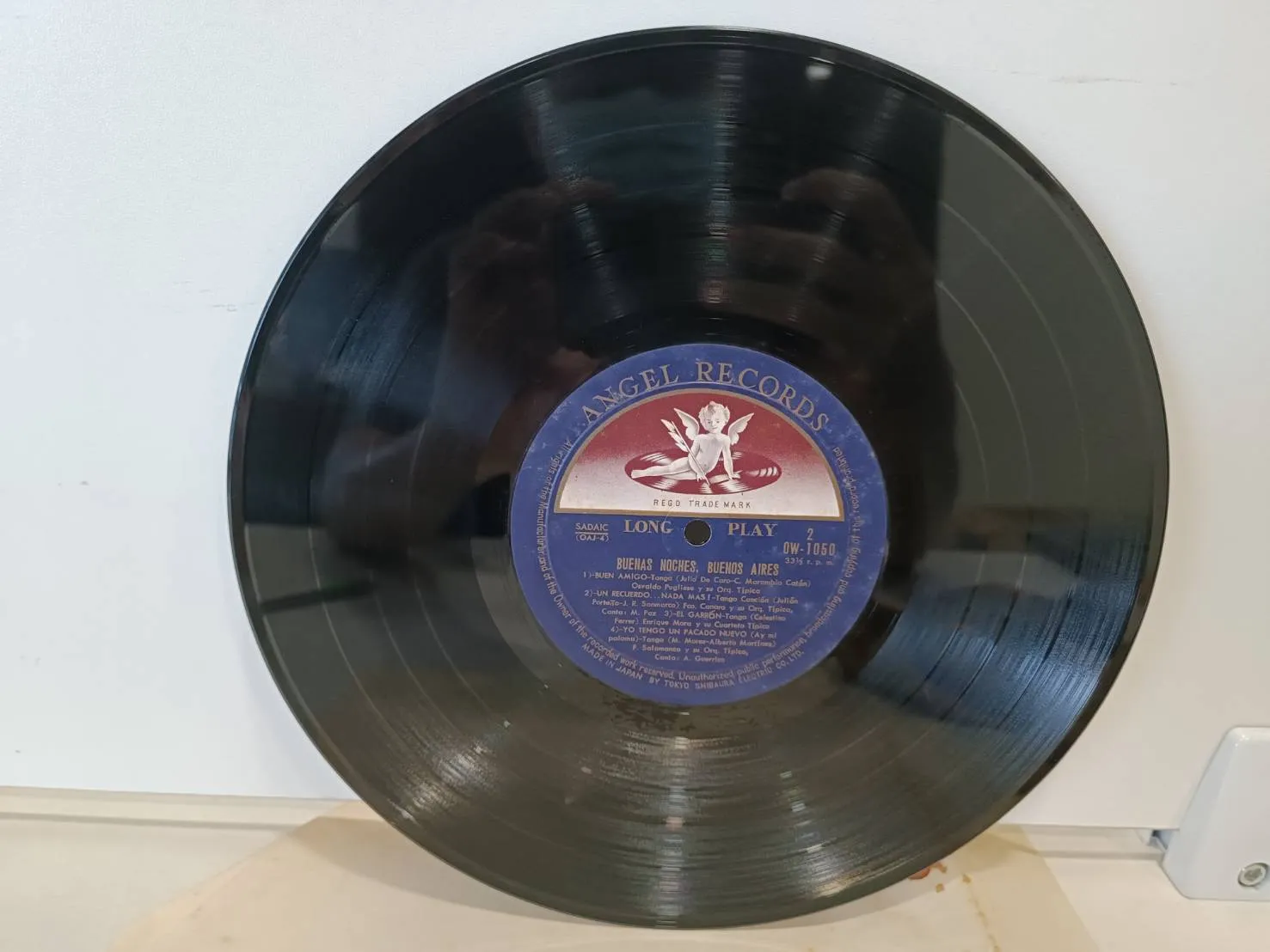 1MiniLP 10นิ้ว Vinyl Records แผ่นเสียงไวนิล BUENAS NOCHES, BUENOS AIRES (J18C127) 1MiniLP 10นิ้ว Vinyl Records แผ่นเสียงไวนิล BUENAS NOCHES, BUENOS AIRES (J18C127)