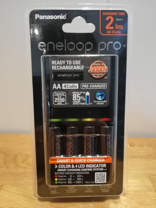 ถ่านพร้อมแท่นชาร์จ-panasonic-eneloop-quick-charger-2hr-พร้อม-eneloop-pro-aa-2550mah-4-ก้อน-k-kj55hcc40t