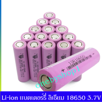 แบตลิเธียม ถ่าน แบตเตอรี่ แบตลิเธียมอิออน 18650 3.7v 2900mah ผ่านการทดสอบทุกก้อน (แอมป์เต็ม ไม่จกตา)ผ่านการทดสอบทุกก้อน