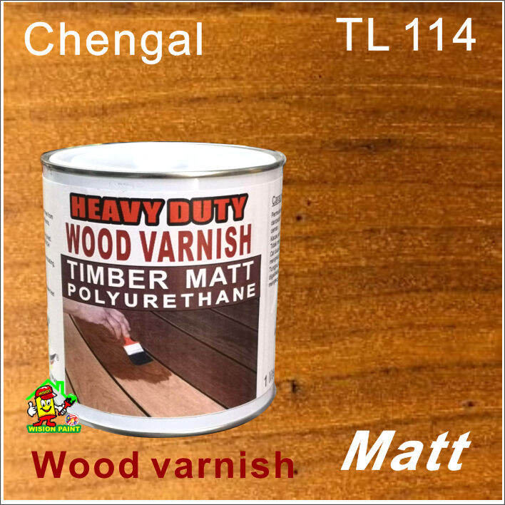 ( 1L ) MATT VARNISH WOOD FINISH ( HEAVY DUTY ) WOOD VARNISH TIMBER