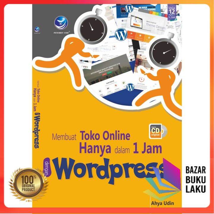 BUKU Membuat Toko Online Hanya Dalam 1 Jam Dengan Wordpress + Cd ...