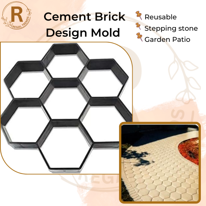 Regal Trends - Reusable Concrete Cement Brick Design Molder/Cement ...