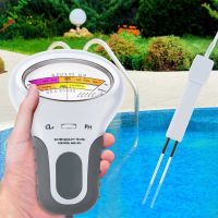 ZK3 Chlorine Meters PH Tester 2 in 1 Tester Water Quality Testing Device CL2 Measuring for Swimming Pool Aquarium Drinking water