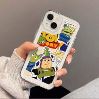 For IPhone 14 Pro Max IPhone Case Thickened TPU Soft Case Clear Case Shockproof Cute Three-eyed Monster Compatible with For 13 11 Pro Max