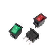 【CW】 KCD1 101 Boat Car Rocker Switch 6A/10A ON OFF 250VAC 6A/125VAC 10A With Led Light 220V