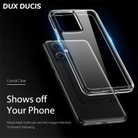 DUX DUCIS CLIN เคสโทรศัพท์ทนกระแทกแข็ง เคสใสป้องกันการเกิดสีเหลืองการป้องกันเต็มรูปแบบ สำหรับ Xiaomi Poco X5 Poco X5 Pro 5G