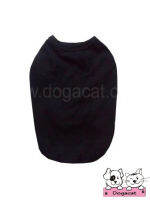 [พร้อมส่ง] Dogacat เสื้อสุนัข เสื้อหมา เสื้อแมว เสื้อยืด สีดำ Size1-7