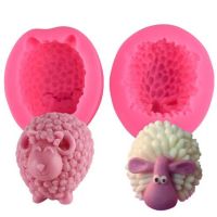 3D Sheep Candle Silicone Mold DIY Candle Manual Mold Wholesale Soap Gypsum Process Mold Silicone Molds for Crafts 3d Handmade