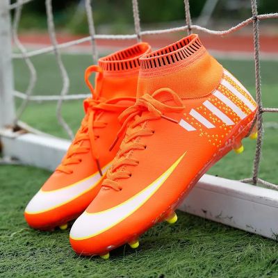 #Sunday# Football Shoes Soccer Shoes ผู้ชาย เด็ก ๆ รองเท้าฟุตบอล mens Mercurial Vapor XI FG รองเท้าฟุตบอล world cup