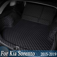 เสื่อท้ายรถสำหรับ Kia Sorento Prime 7ที่นั่ง2015 2016 2017 2018 2019พรมอุปกรณ์ตกแต่งรถยนต์ไลเนอร์กระบะแต่งรถ