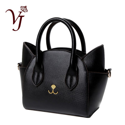 Famous Design Lovely Womens Leather Top-Handle Shoulder Bags Female Cute Cat Messenger Handbags Lady Small Totes Wonderful Gift