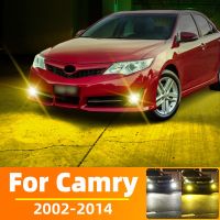 2Pcs For Toyota Camry 2002-2017 2018 2019 2010 2011 2012 2013 2014 Double Colors Flash LED Fog Lamp Bulbs Driving Light Canbus Bulbs  LEDs  HIDs