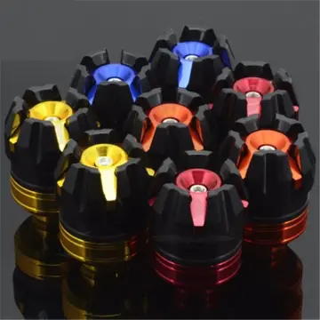 scooter falling protectors and bicycle CNC aluminum alloy moto frame slider  anti motorcycle crash caps protection universal part