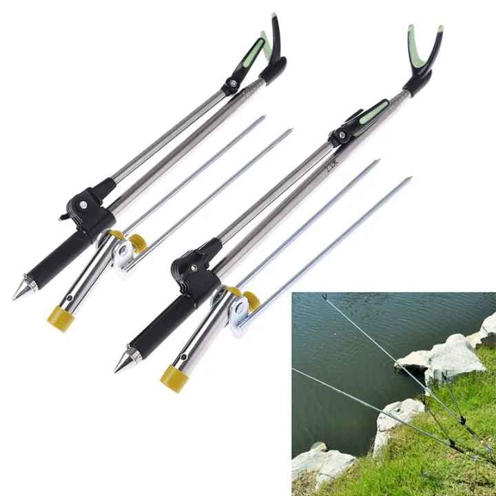 1.7/2.1M Fish Rod Stand Bracket Angle Adjustable Fishing Rods Hand Rod
