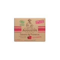 Maitre Augustin Provence Soap Pomegranate สบู่ออแกนิค โปรวองซ์ โซป ปอมเมอเกรเนท กลิ่นทับทิม แพค 2 ก้อน (2*100 g)