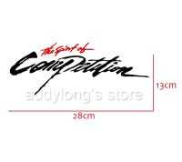 【CW】 Hot Wallpapers The of Competition Car Window Wall Vinyl Decal Sticker