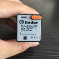 60.12 Finder Type 220vac Mini รีเลย์แม่เหล็กไฟฟ้าค้นหารีเลย์60.12รีเลย์สำหรับการใช้งานทั่วไป