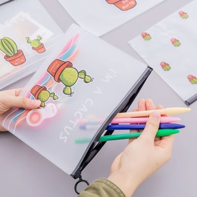 【CC】۞✁▥  5Pcs Small Transparent Cactus Storage for Children Students Stationery