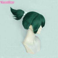 High Quality Kiriko Game OW Cosplay Wig Kiriko Green Ponytail Wigs 2022 New Heat Resistant Hair Halloween Women Wigs + Wig Cap