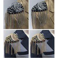 Exquisite Suit Embellishment - Tassel Trim with Elaborate Beading and Dazzling Rhinestones