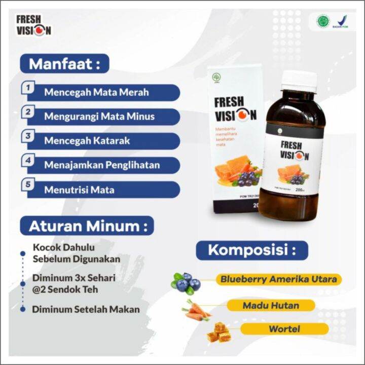 FRESH VISION Obat Mata Asli Glaukoma Dan Glukoma Obat Mata Minus Plus ...