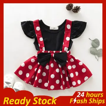 Minnie mouse hot sale suspender dress