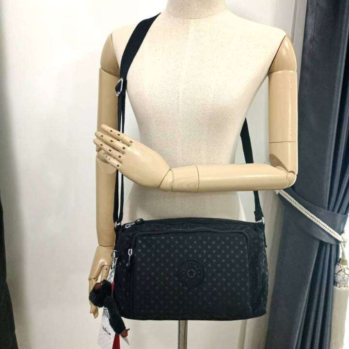 กระเป๋าสะพายข้าง-รุ่นยอดนิยม-kipling-reth-crossbody-bag-ซับในตาราง-วัสดุ-nylon-polyester-100-งานoutlet